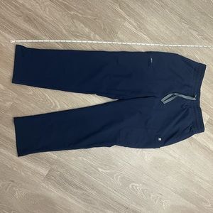 figs navy pants size medium